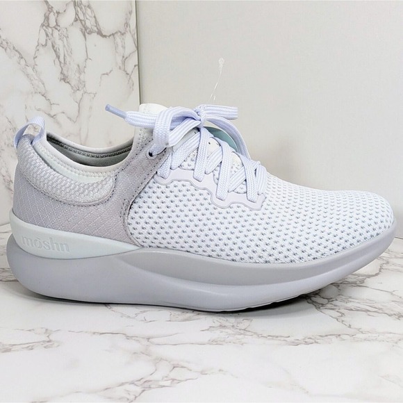 moshn Rhythm Orthotic Walking Athletic Shoe Lucent White Size 7 NEW IN BOX $170 - Picture 4 of 13